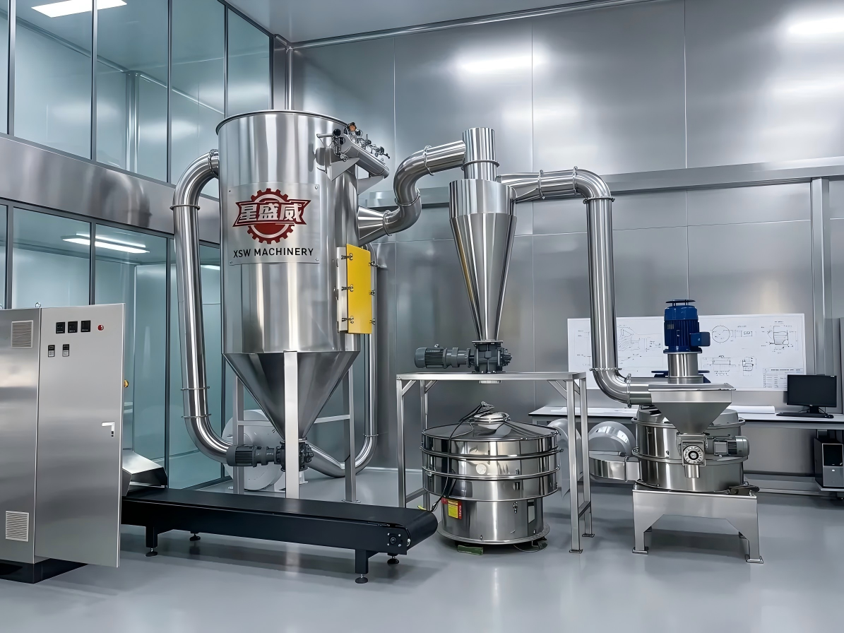 Pierwszy wybór dla przedsiębiorstw produkujących produkty zdrowotne w celu poprawy jakości i wydajności: ultradrobna kruszarka Xingshengwei pomaga obniżyć koszty i zwiększyć wydajność przetwarzania proszku zarodników/Ganodermy