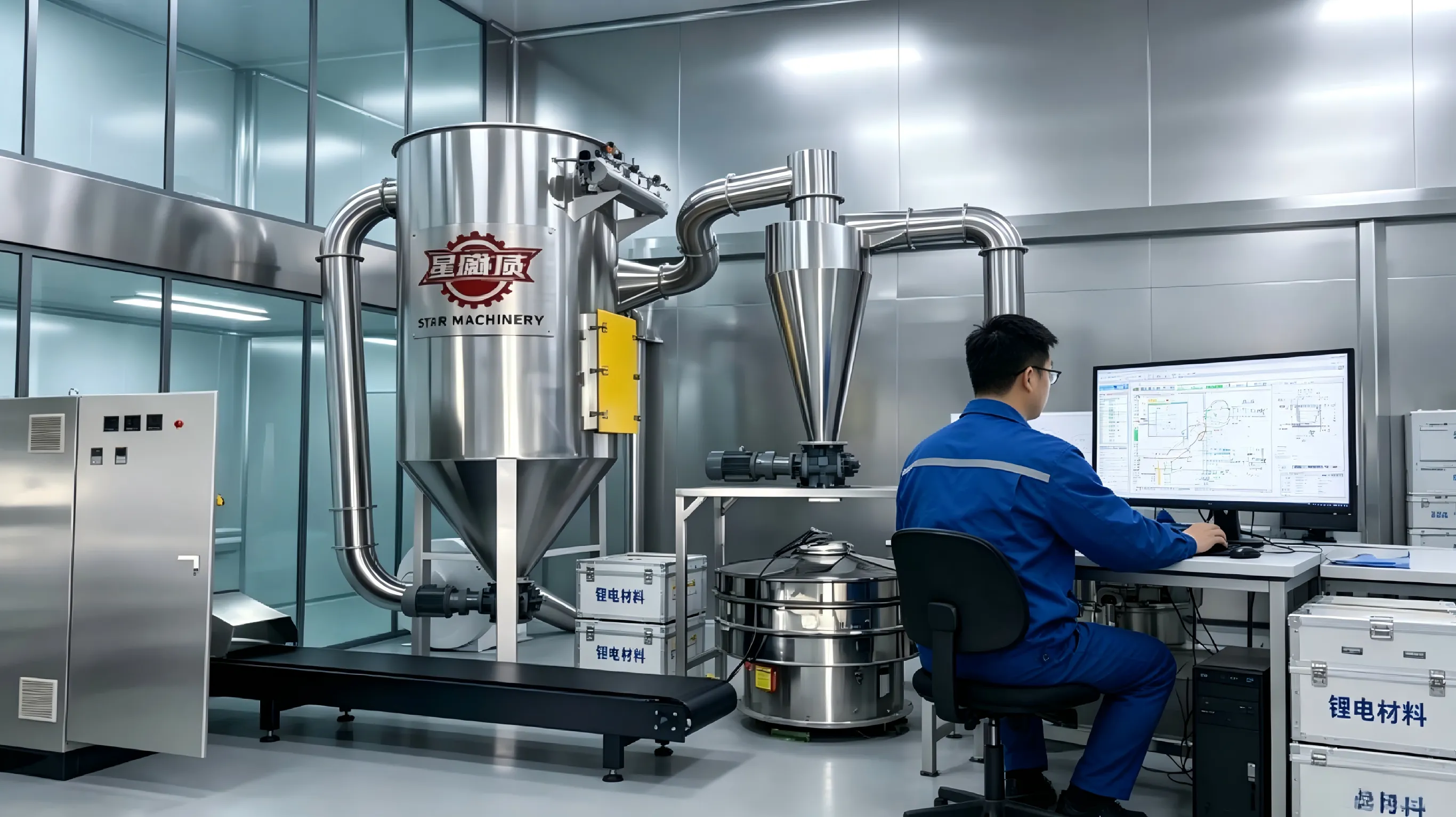 Nowa generacja niskotemperaturowej, przeciwwybuchowej kruszarki ultradrobnej firmy Xingshengwei została wprowadzona do masowej produkcji, nadająca się do dokładnego przetwarzania baterii litowych i środków farmaceutycznych