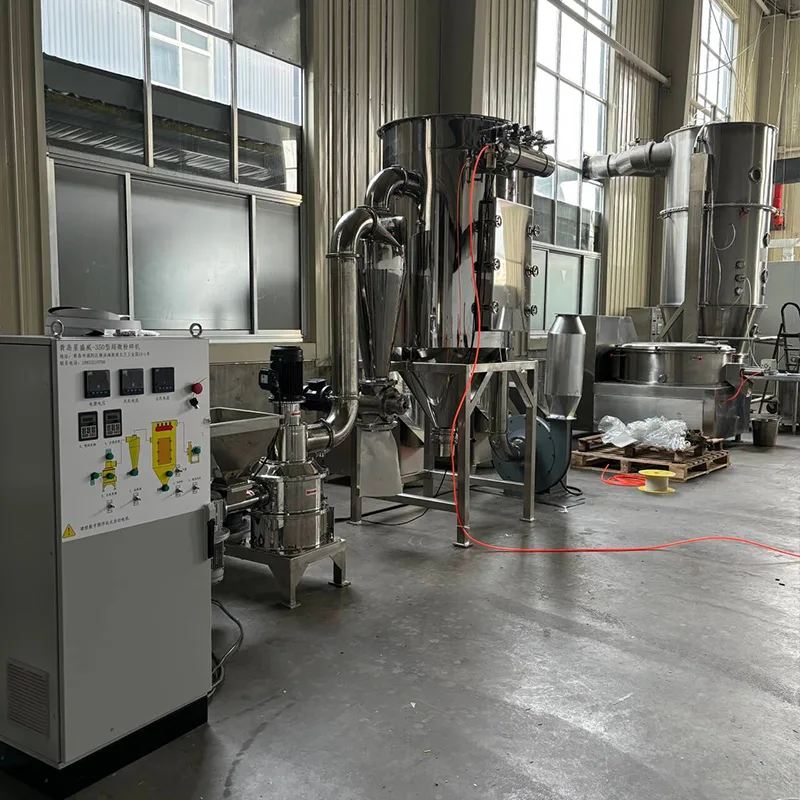 Ultradrobny młynek do słodkich ziemniaków